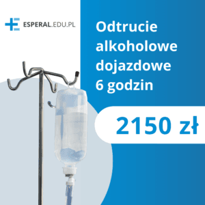 Odtrucie alkoholowe dojazdowe 6 godzin